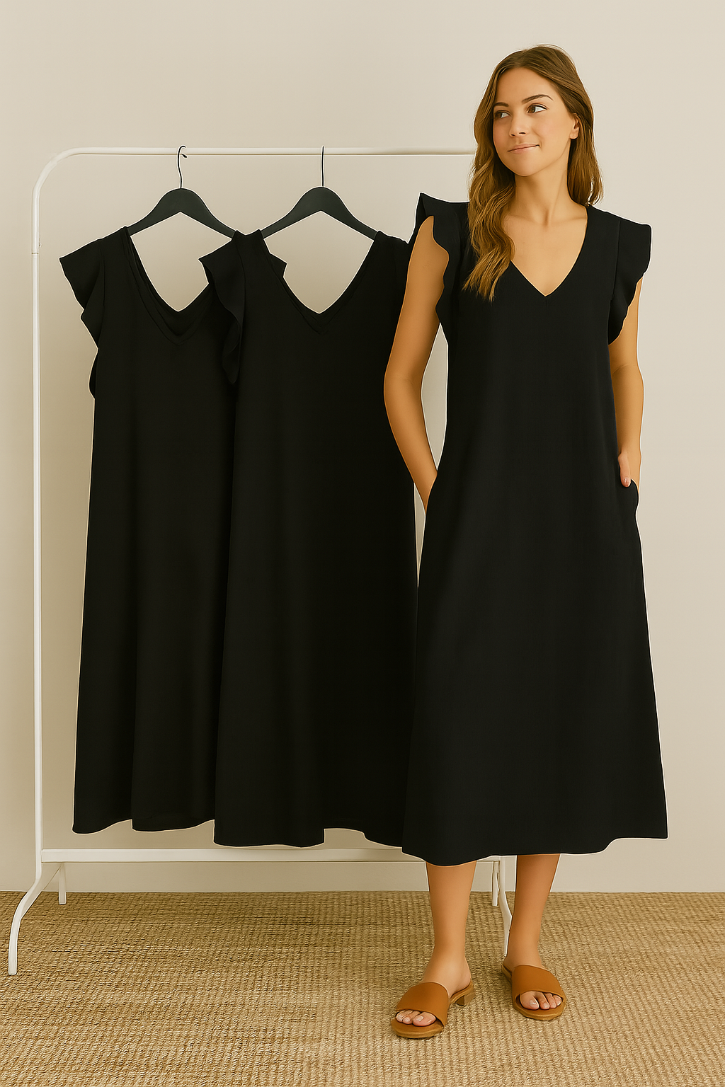 ROBE EN LIN