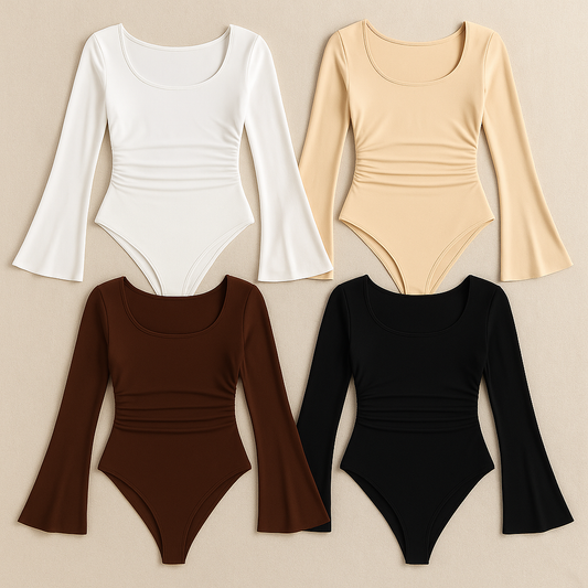 BODYSUIT MANCHE EVASEE