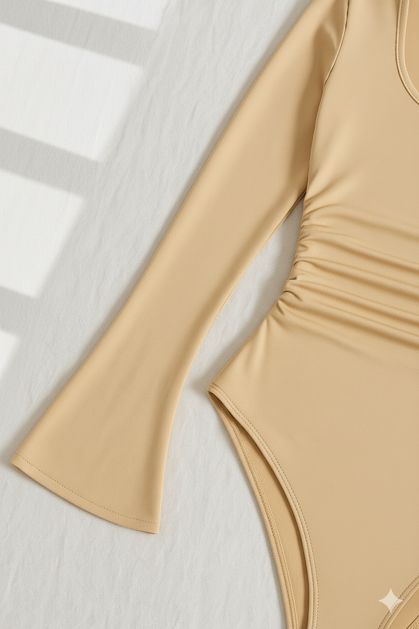 BODYSUIT MANCHE EVASEE