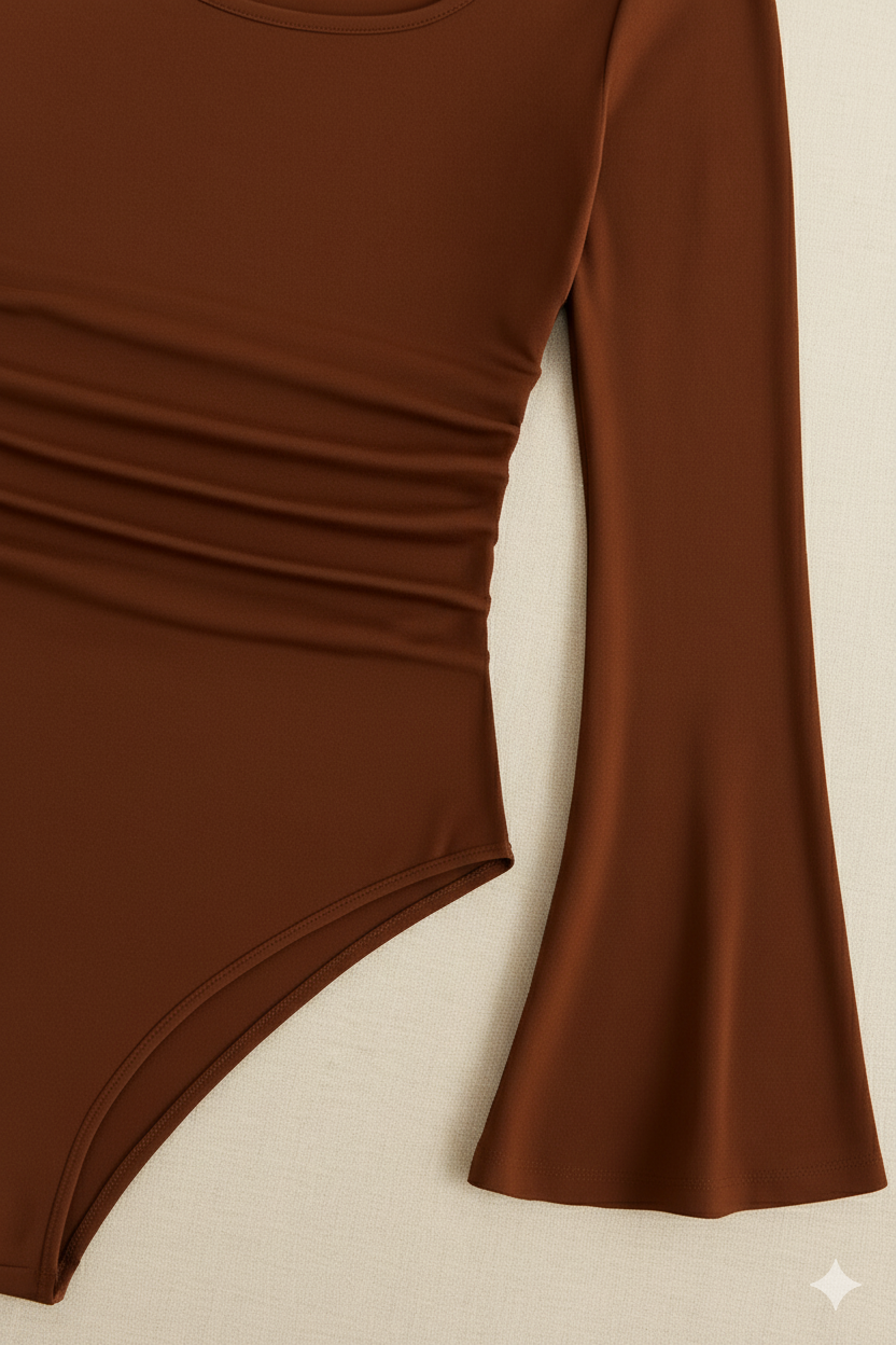 BODYSUIT MANCHE EVASEE