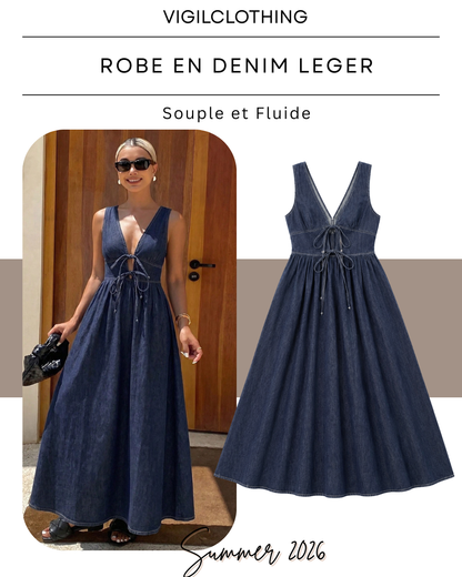 ROBE EN DENIM LEGER