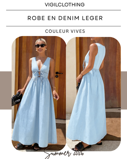 ROBE EN DENIM LEGER