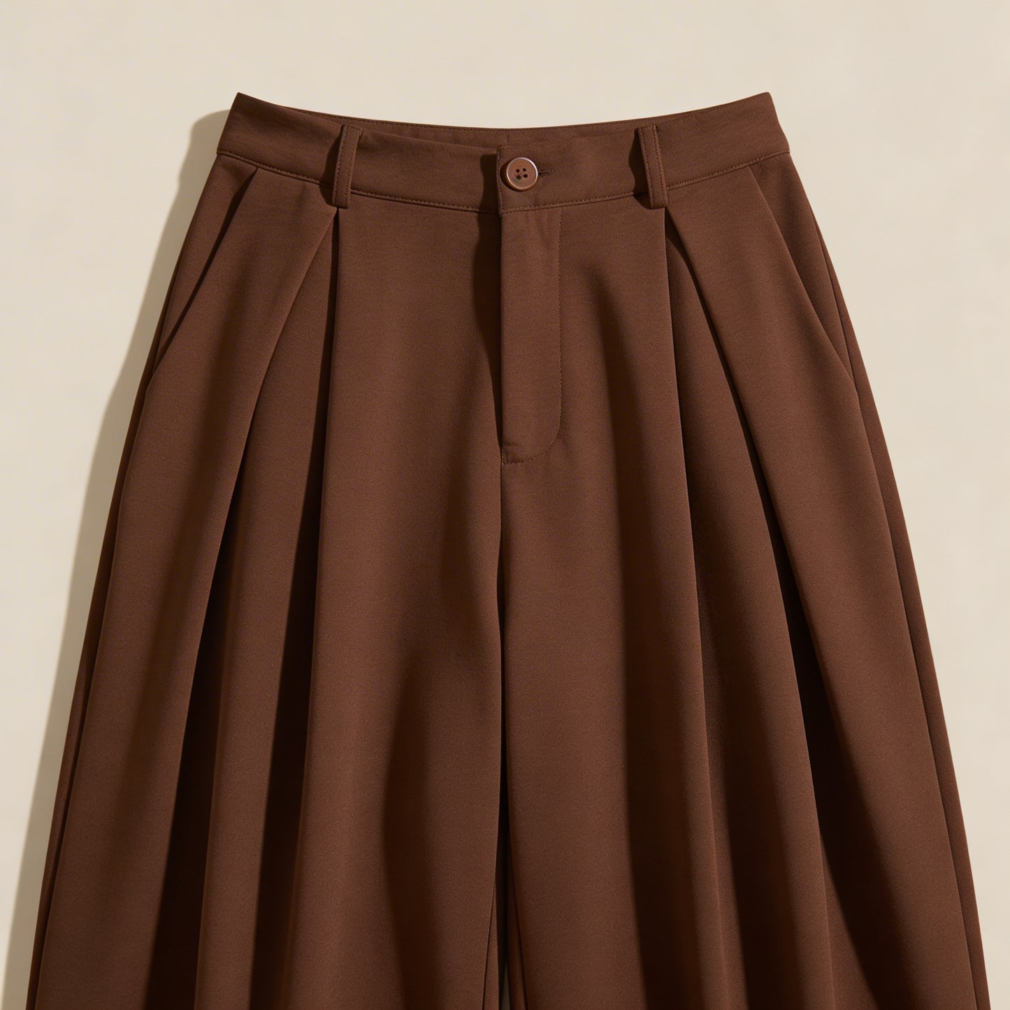 Pantalon Barrel Fit a Plis