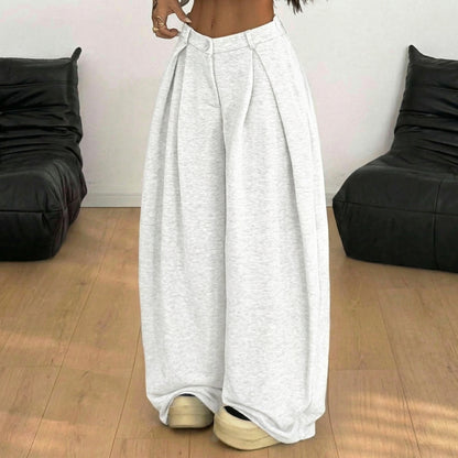 Pantalon Barrel Fit a Plis
