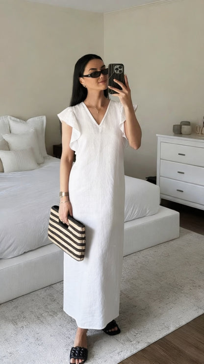 ROBE EN LIN