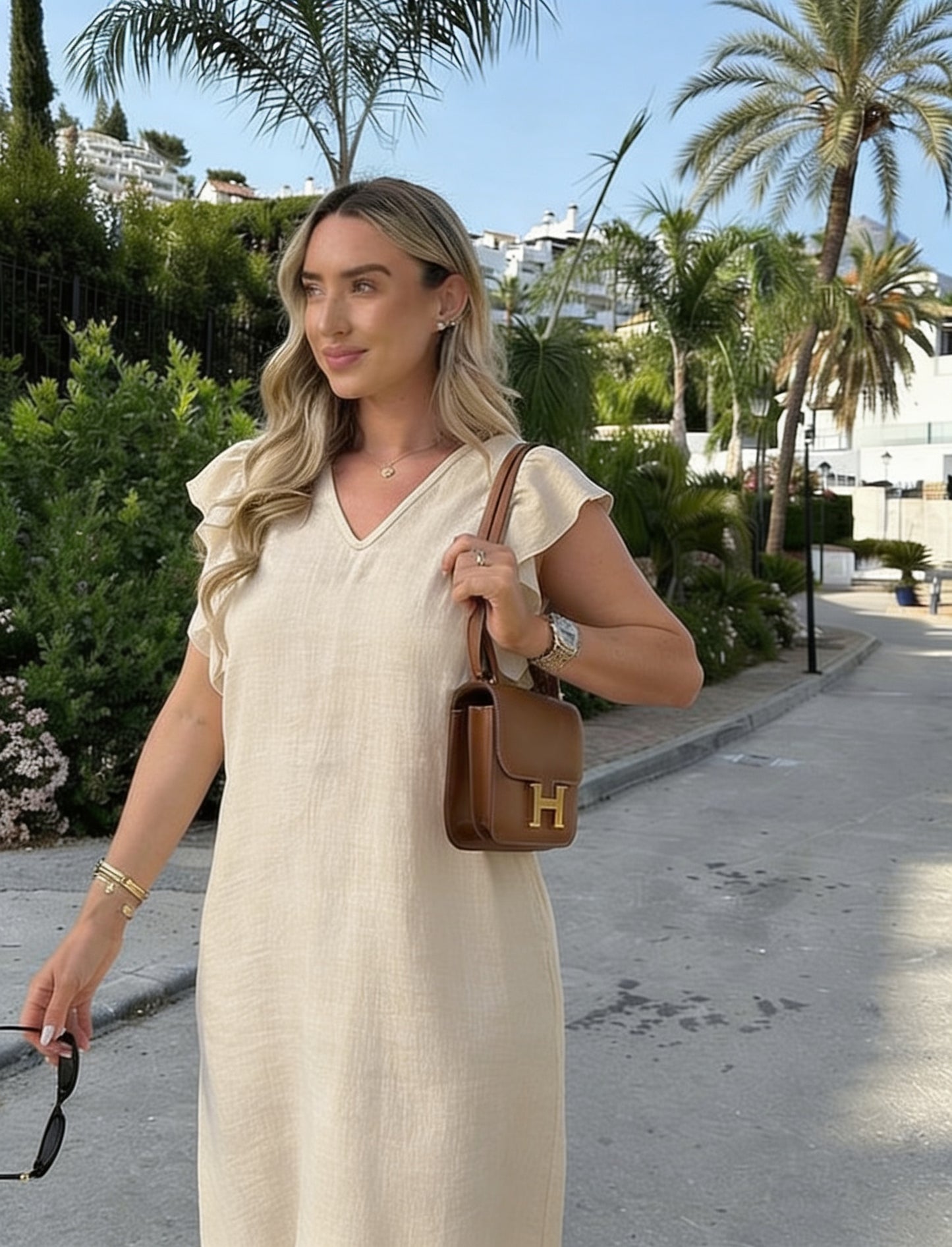 ROBE EN LIN