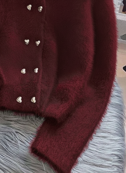 CARDIGAN EFFET FOURURE