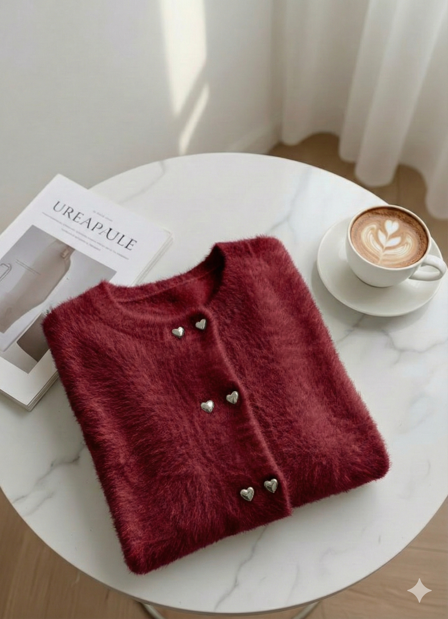 CARDIGAN EFFET FOURURE