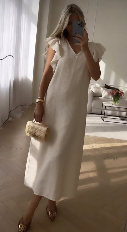 ROBE EN LIN