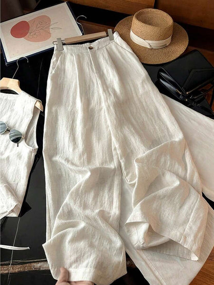 Ensemble Gilet & Pantalon en Lin